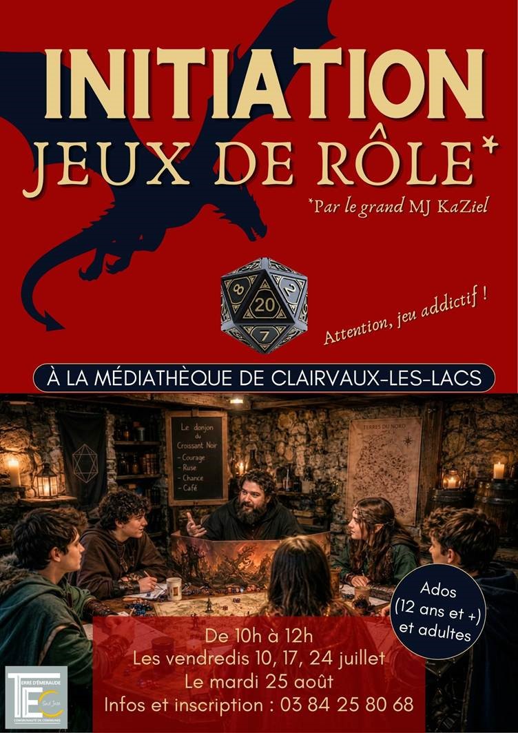 Initiation Jeux de rôle